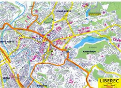 Mapa de Liberec  1