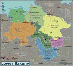 Карта Нижней Саксонии 3