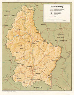 Luxembourg map 1