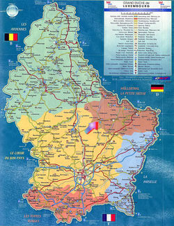 Luxembourg map 2