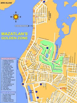 Mazatlan map 3