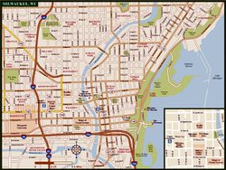 Карта Милуоки 3