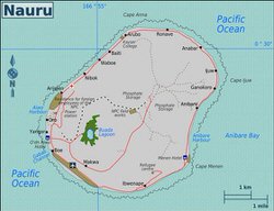Карта Науру 3