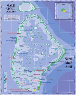 Male Atoll map 1