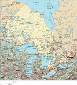 Ontario Town map 2