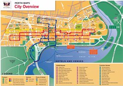 Mapa de Perth  1