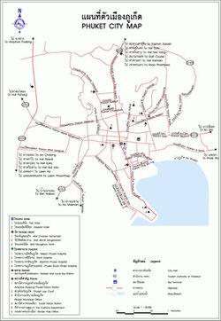 Mapa de Phuket  3