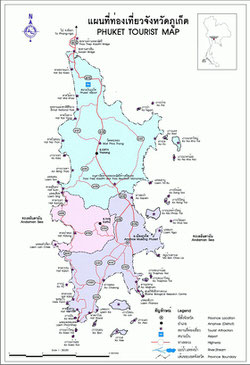 Mapa de Phuket  5