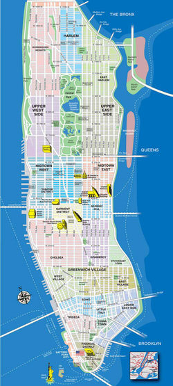 Manhattan map 1