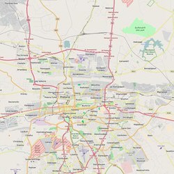 Mapa de Pretoria  2