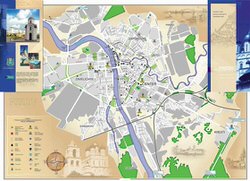 Карта Пскова 4