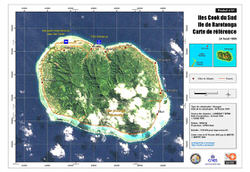 Карта Раротонги 1