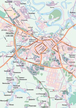 Ryazan map 2