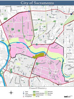 Карта Сакраменто 1