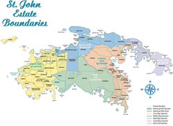 Карта острова Сент-Джон 2