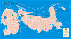 San Antonio map 2