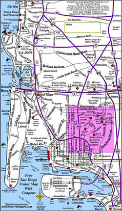 San Diego map 3