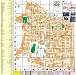 Santiago map 1