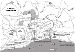 Mapa de Santo Domingo  1