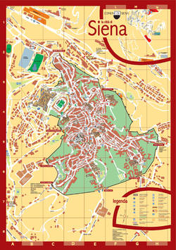 Karte von Siena 3
