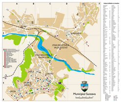Карта Сучавы 1