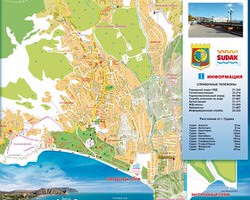 Карта Судака 1