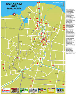 Mapa de Surabaya  1