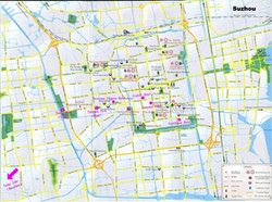 Mapa de Suzhou  1