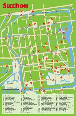 Mapa de Suzhou  2