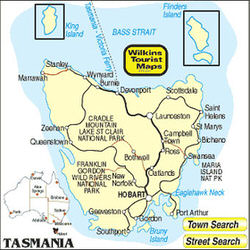 Tasmania map 2