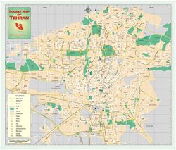 Карта Тегерана 2