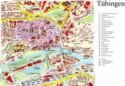 Карта Тюбингена 1