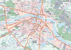 Карта Твери 1