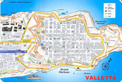 Valletta map 2