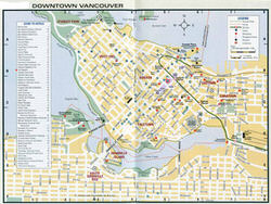 Mapa de Vancouver  1