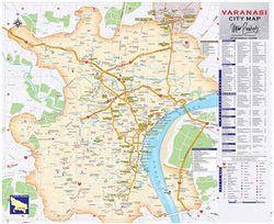 Карта Варанаси 1