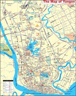 Карта Янгона 3