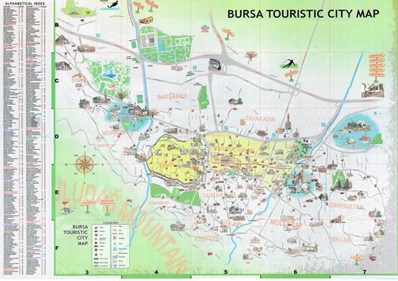 Large map of Bursa 1