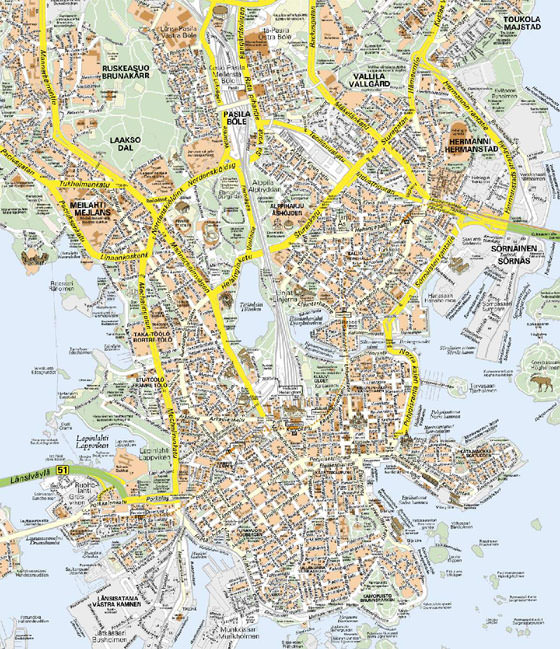 helsinki tourist map pdf