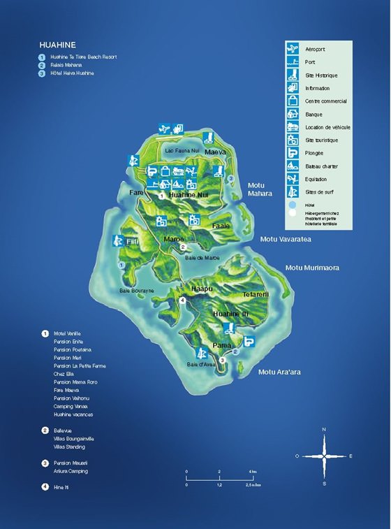 Детальная карта Хуахина 3