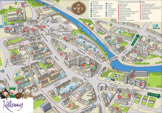 Detailed map of Kilkenny 4