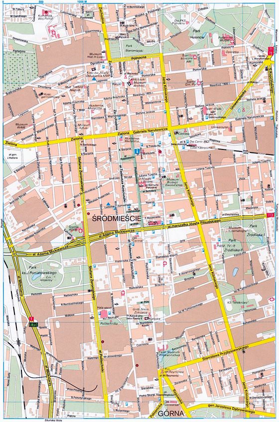 Large map of Lodz 1