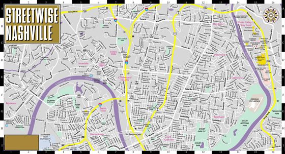 Large Nashville Maps for Free Download and Print | High-Resolution and ...