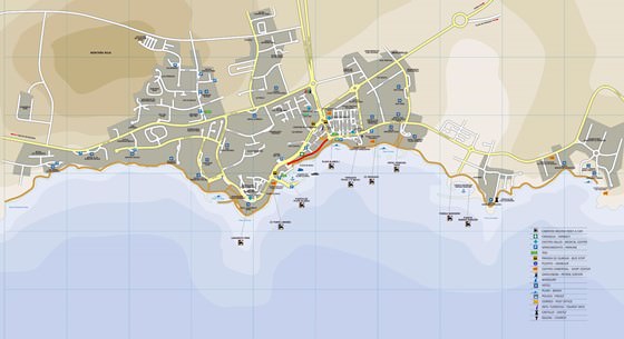 Große Karte von Playa Blanca 1