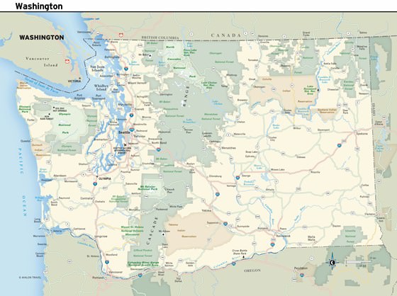 Large map of Washington DC 1
