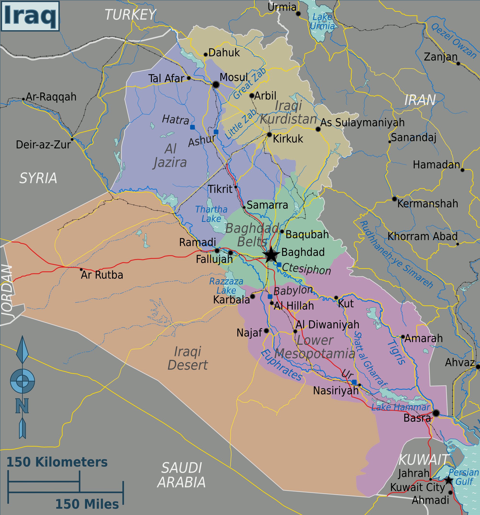 iraq map regions        <h3 class=