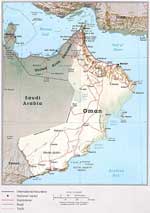 Maps of Oman