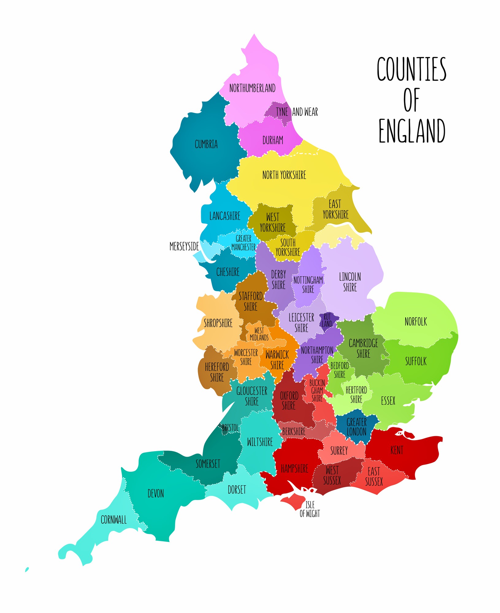 Great Britain Map Provinces 0 