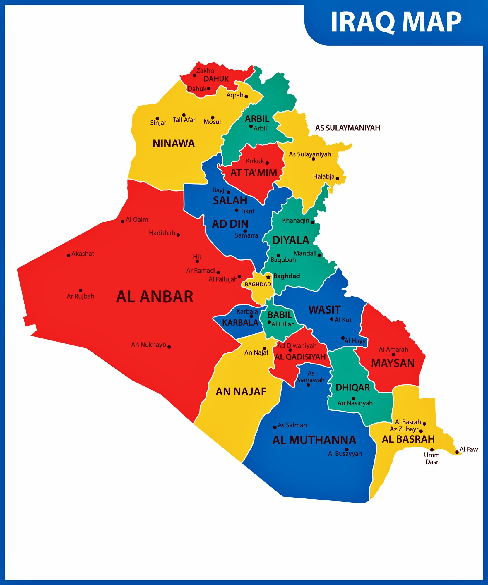 regions of iraq        <h3 class=