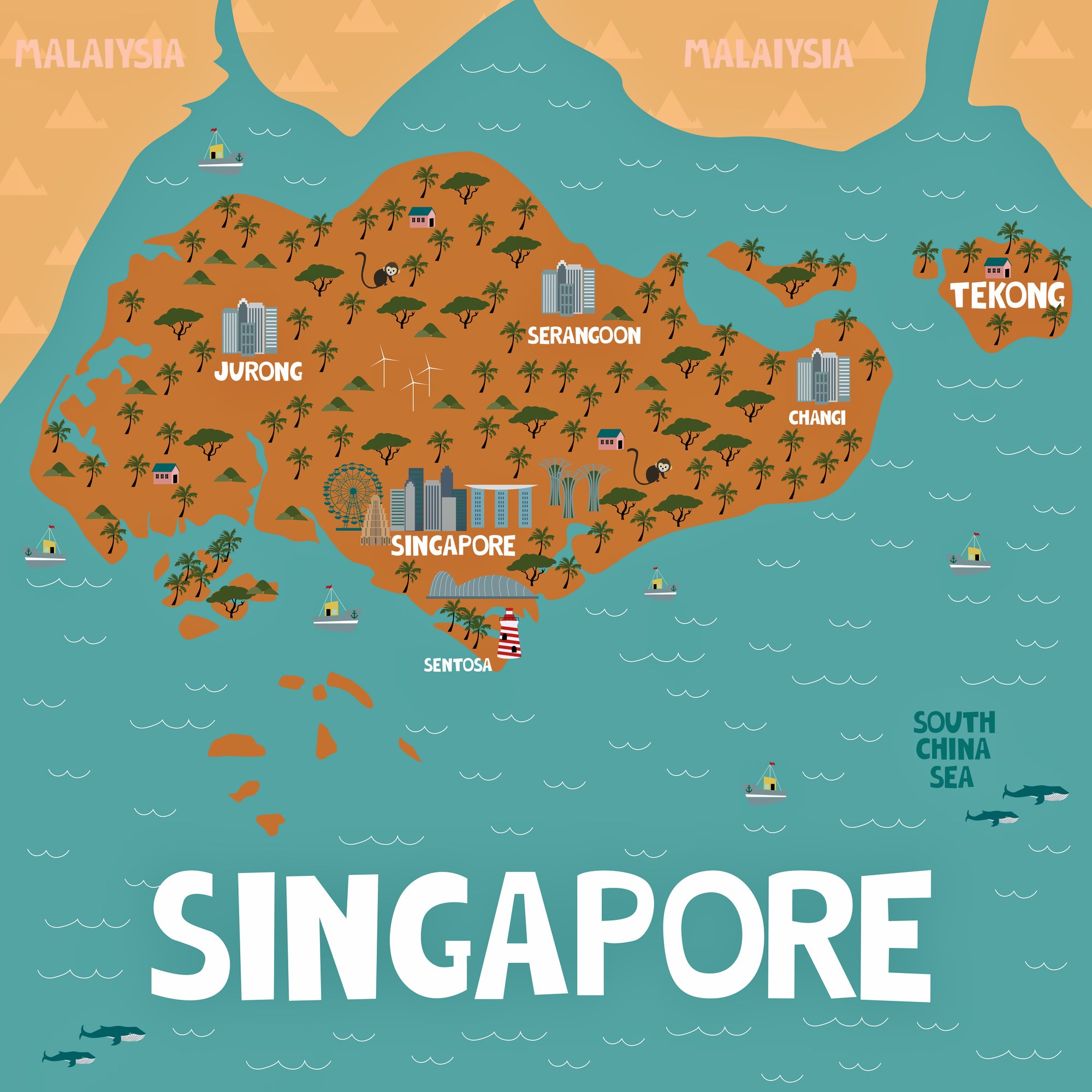 tourist singapore how long
